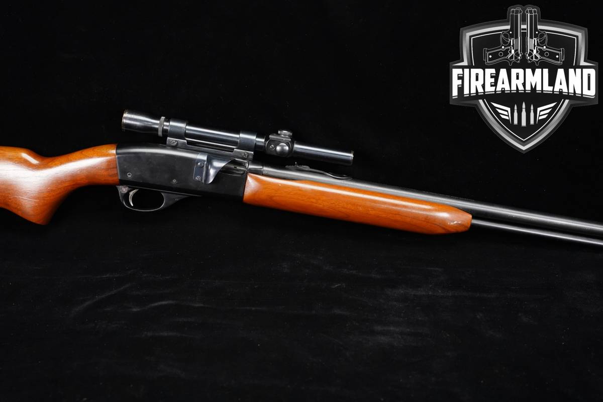 Remington Model 552 Speedmaster 22 S/L/LR 23 Blued & Wood Target Rifle