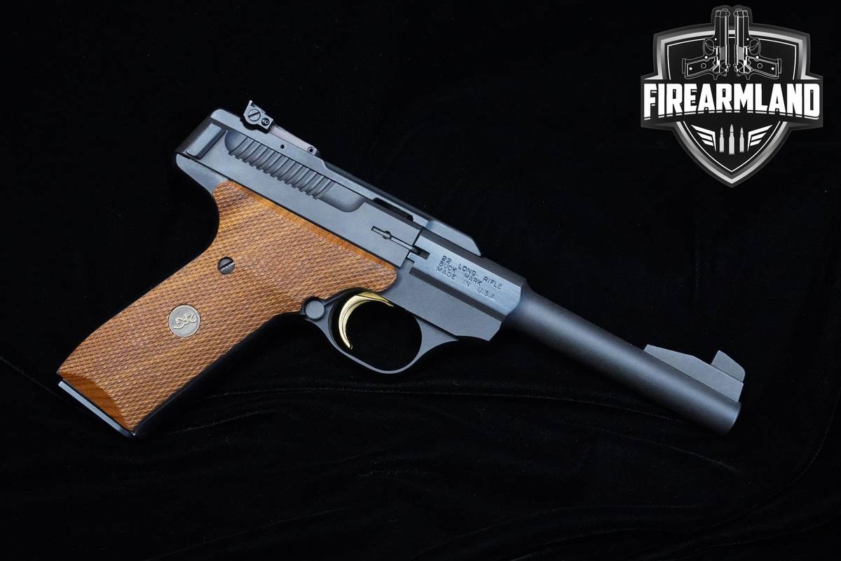2003 Browning Buck-Mark Challenge 22LR 5.5" Blued Browning-Buck-Mark +2MAGS