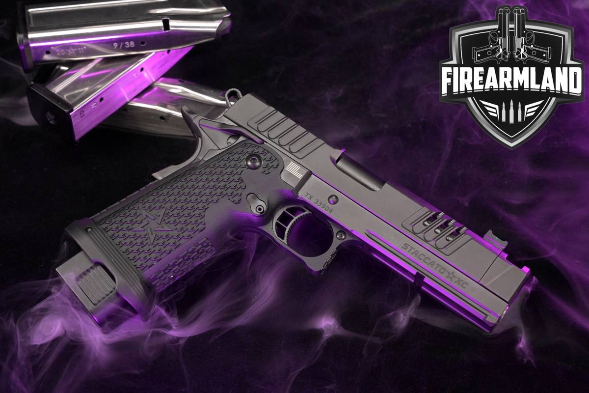 Staccato XC 9mm 5" Optics-Ready STI 1911 2011 COMP +4 MAGS