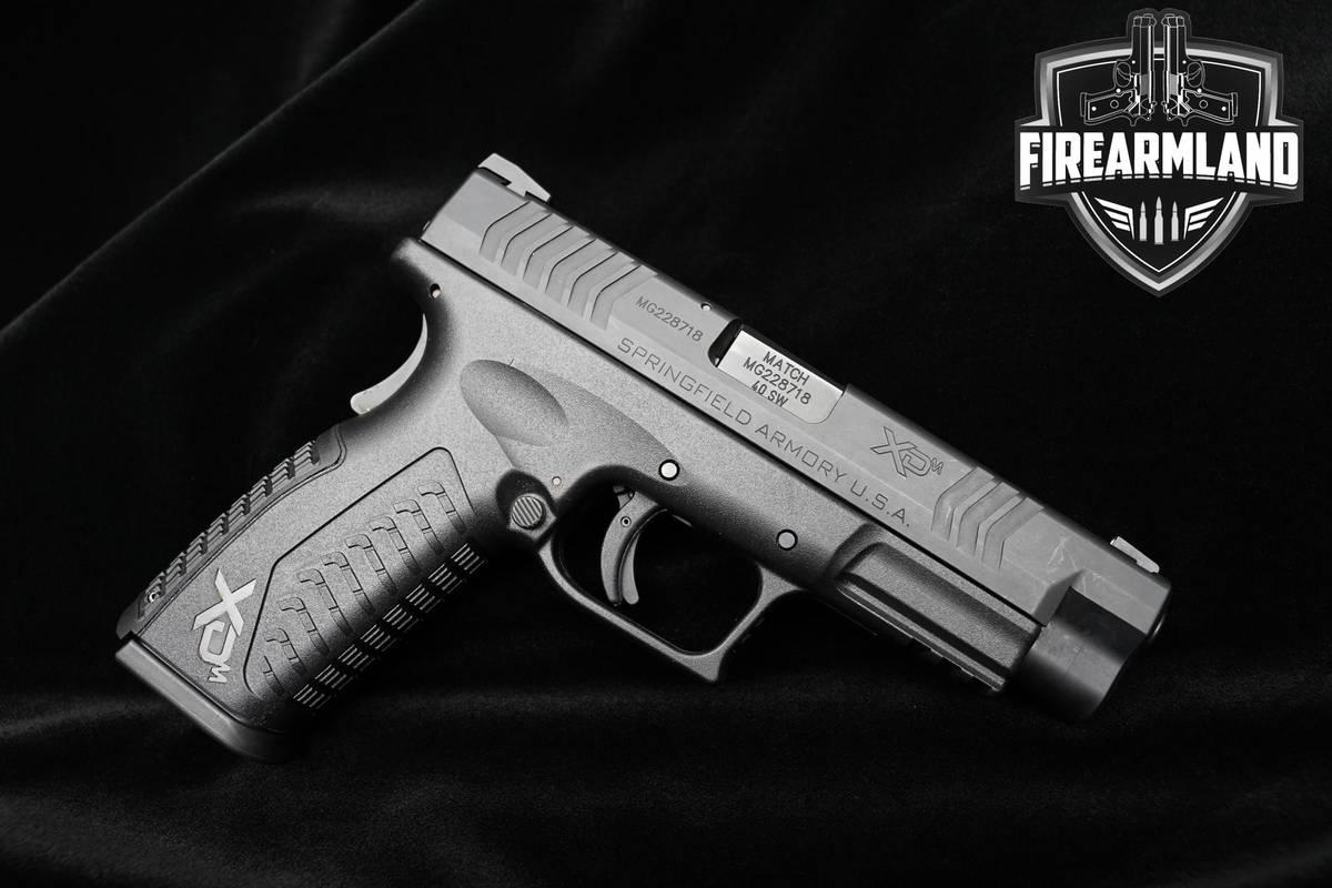Springfield Armory XDm 40 S&W 4.5" Pistol Match-Grade XDM-40 XD +ORIG CASE