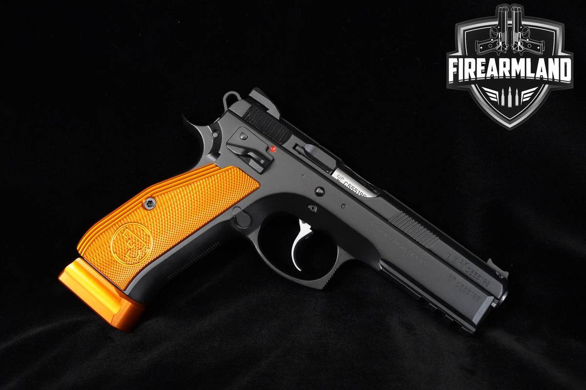 CZ 75 SP-01 SHADOW ORANGE 9mm 4.6" CZ CZ75 +3 MAGS & ORIG CASE