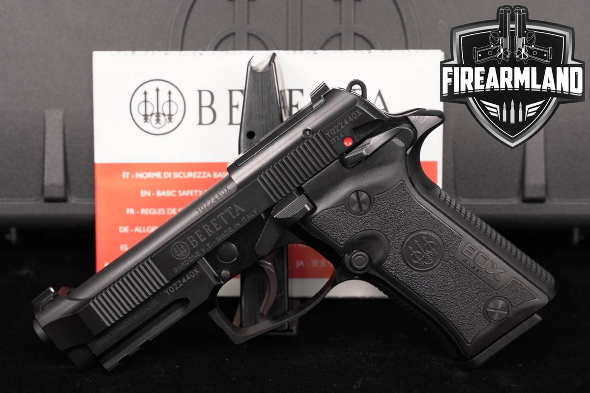 Beretta 80X Cheetah 380 ACP Optics-Ready 3.9" 80-X +2 MAGS & ORIG CASE