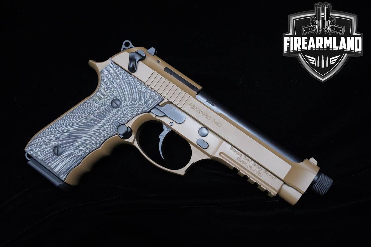 Girsan Regard MC BX 9mm 4.9" FDE Girsan M9 Clone 92 +ORIG CASE