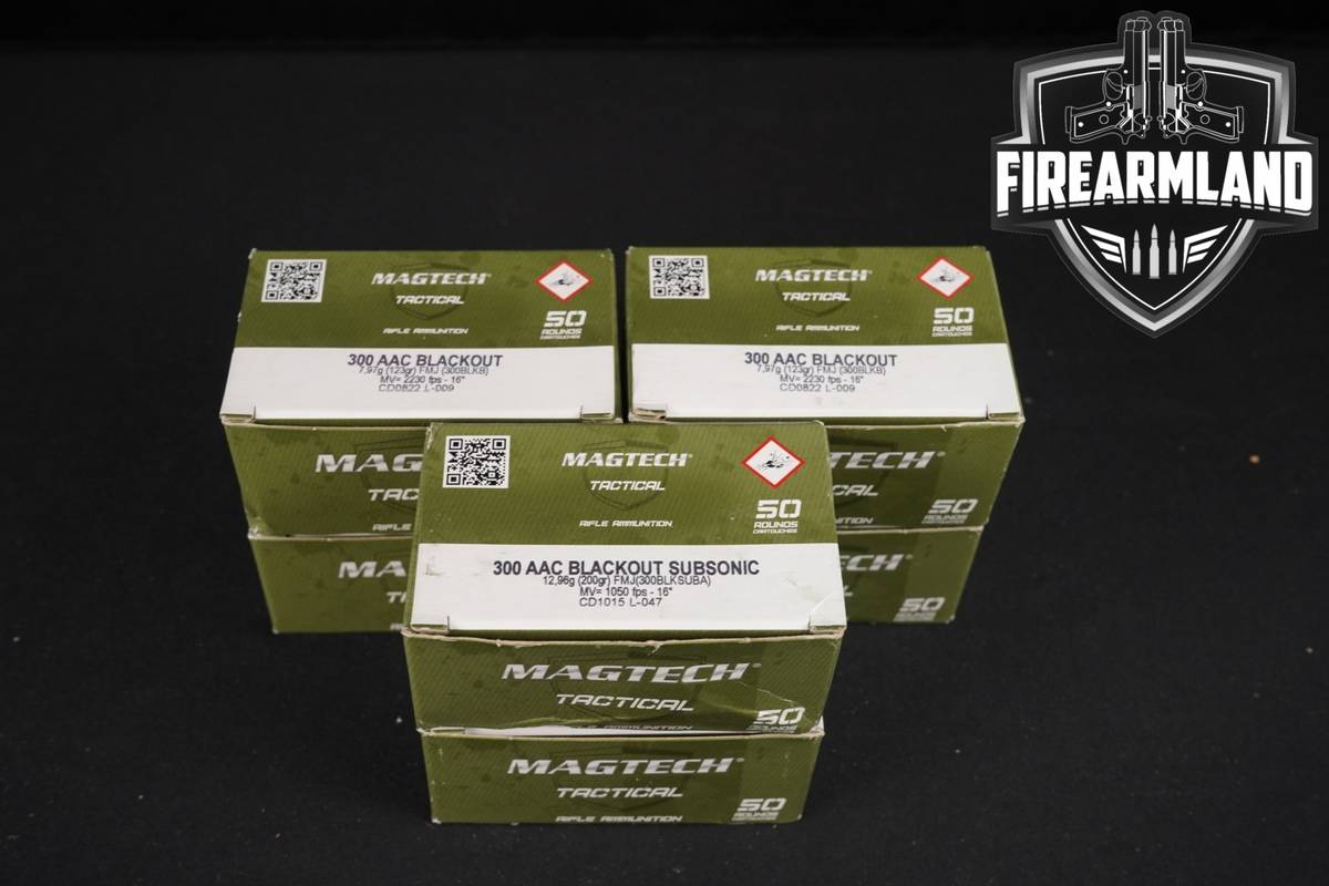 300 RDS! Blackout Ammo BLK-AAC Ammunition