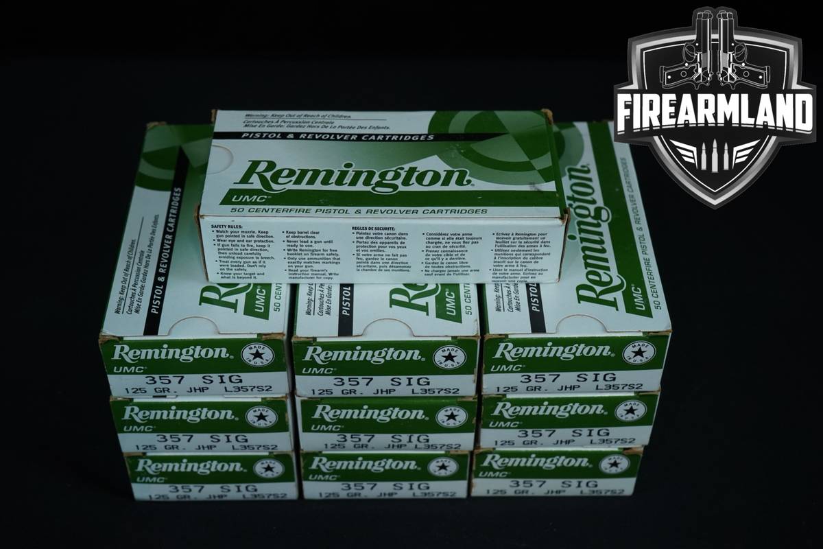 500 RDS! 357 SIG Ammo Ammunition