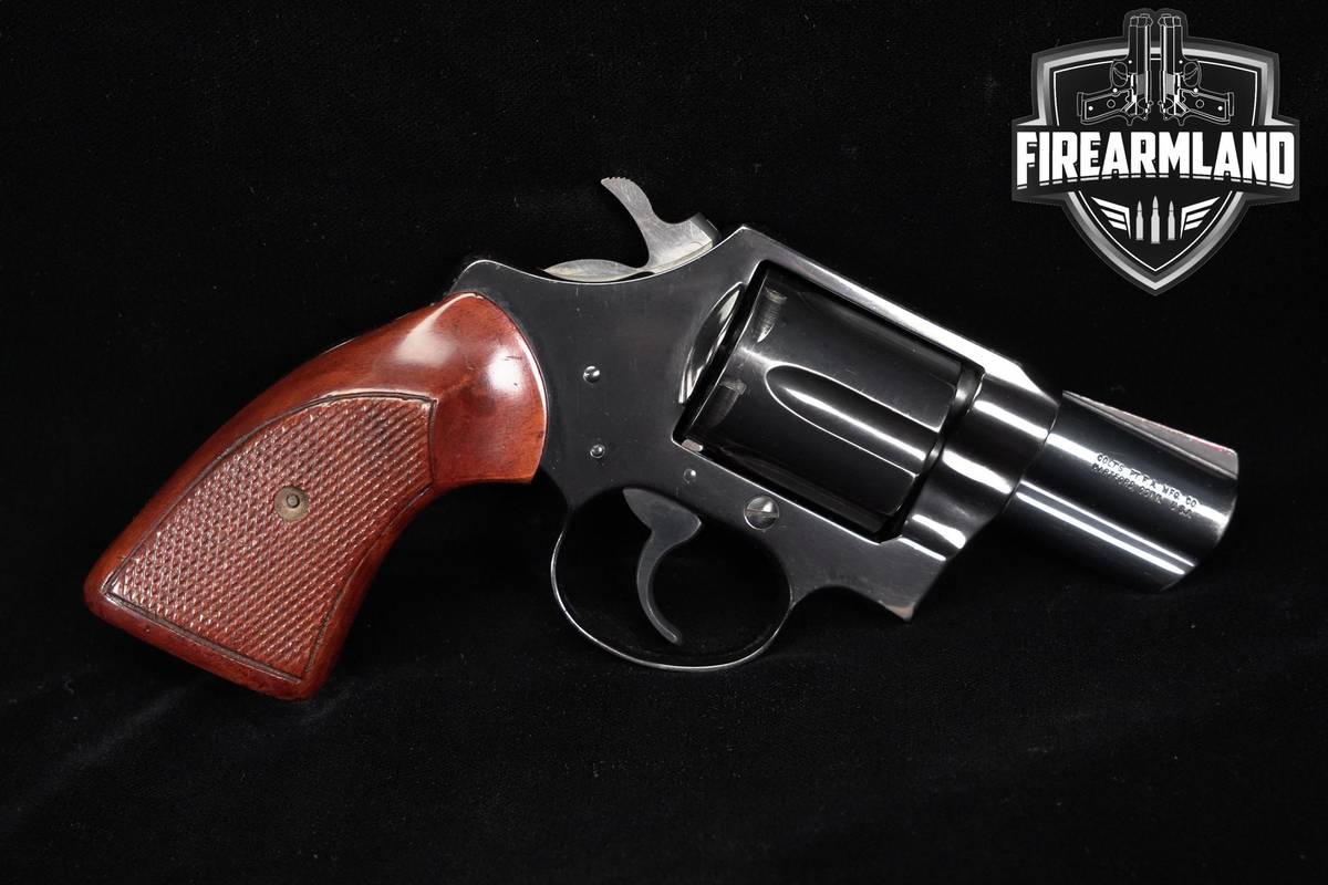 1974 Colt Detective Special Third Issue 38SPL 2" High Polish Blued +HOLSTER