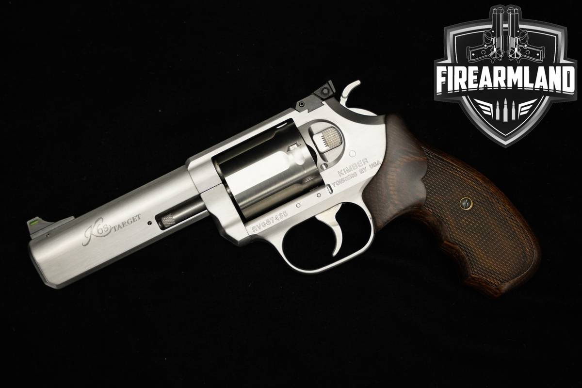 Kimber K6s DASA Target 357 Magnum 4" Brushed Stainless K6-s +ORIG CASE