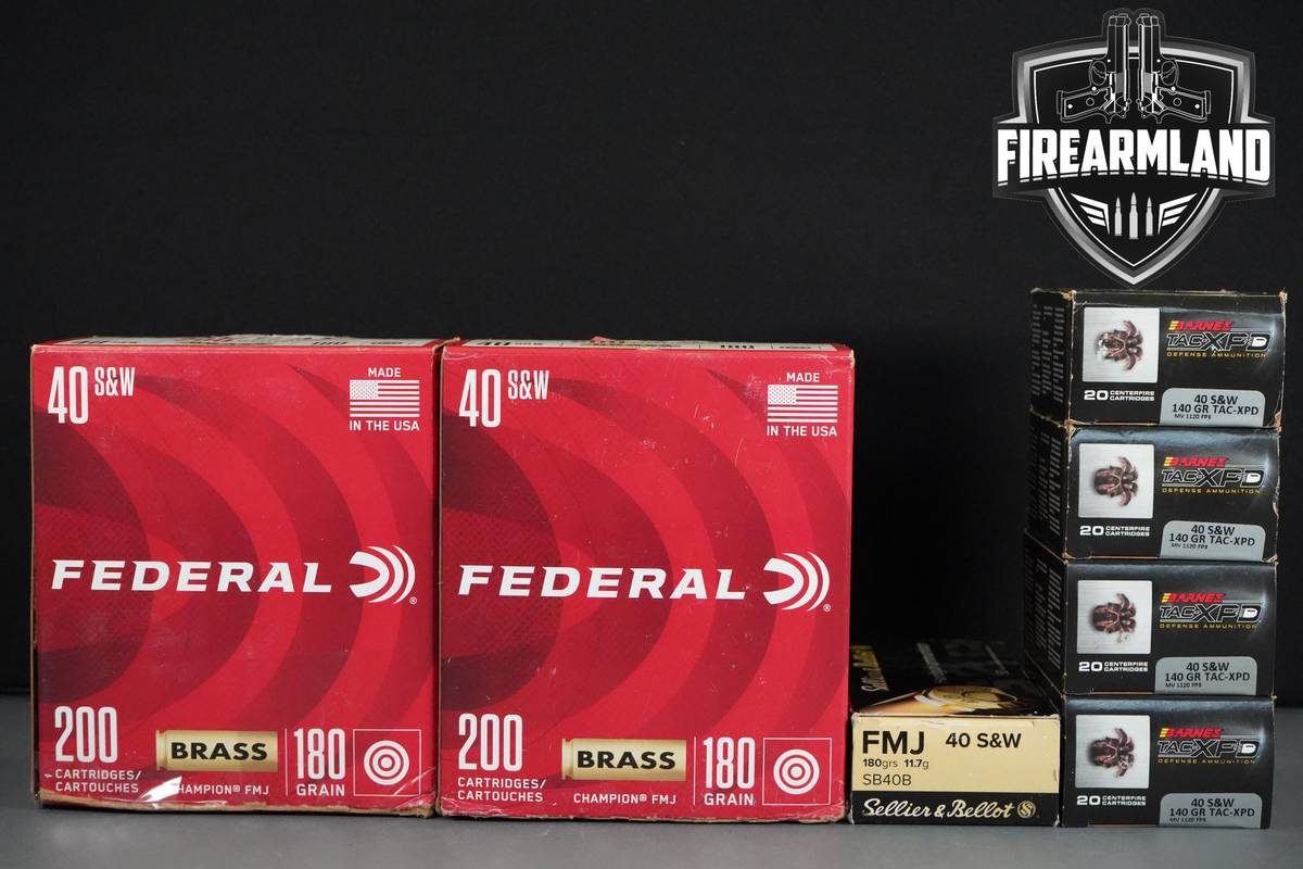 40 S&W Ammo 40-S&W Ammunition 530 ROUNDS