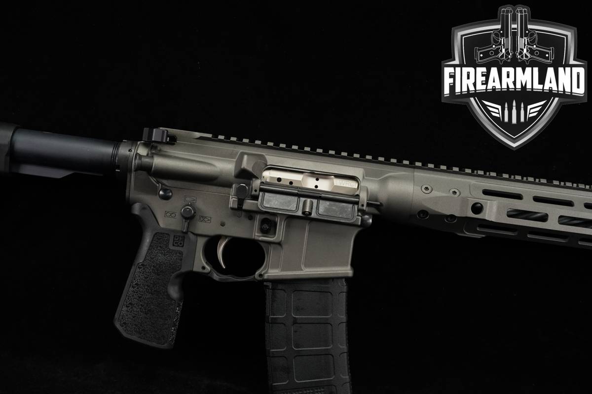 LWRC IC-DI 5.56 NATO AR-15 AR15 16" Spiral-Fluted Grey Free-float M-LOK