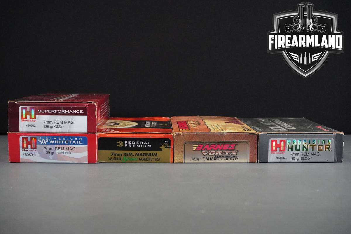 7mm Rem Mag Ammo 7mm-Rem-Mag Ammunition 100 ROUNDS
