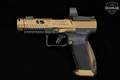 Canik TTI Combat 9mm Luger Two-Tone TTI Bronze in Excellent Condition Image 3