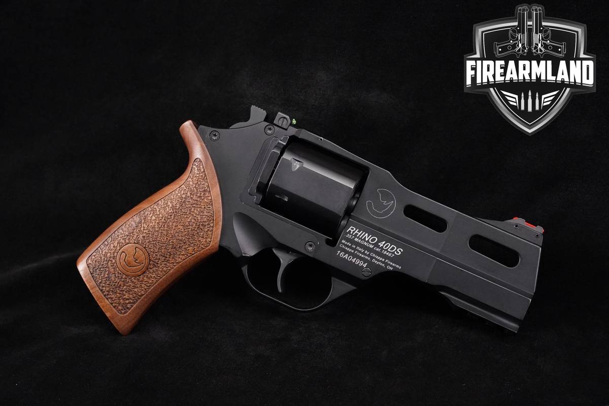 Chiappa Firearms Rhino 40DS Single-Action-Only 357-Magnum 4"