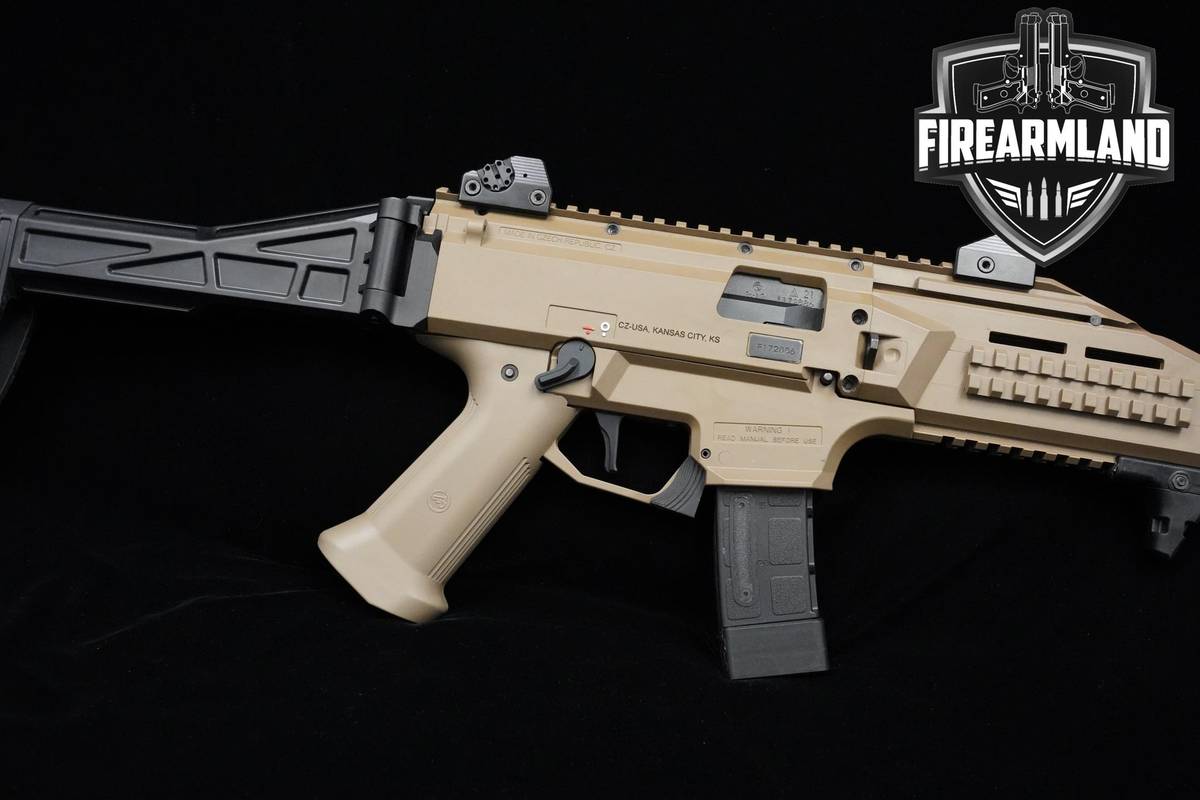CZ Scorpion EVO 3 S1 Pistol Binary Trigger 9mm 7.75" FDE CZ EVO3 +4 MAGS