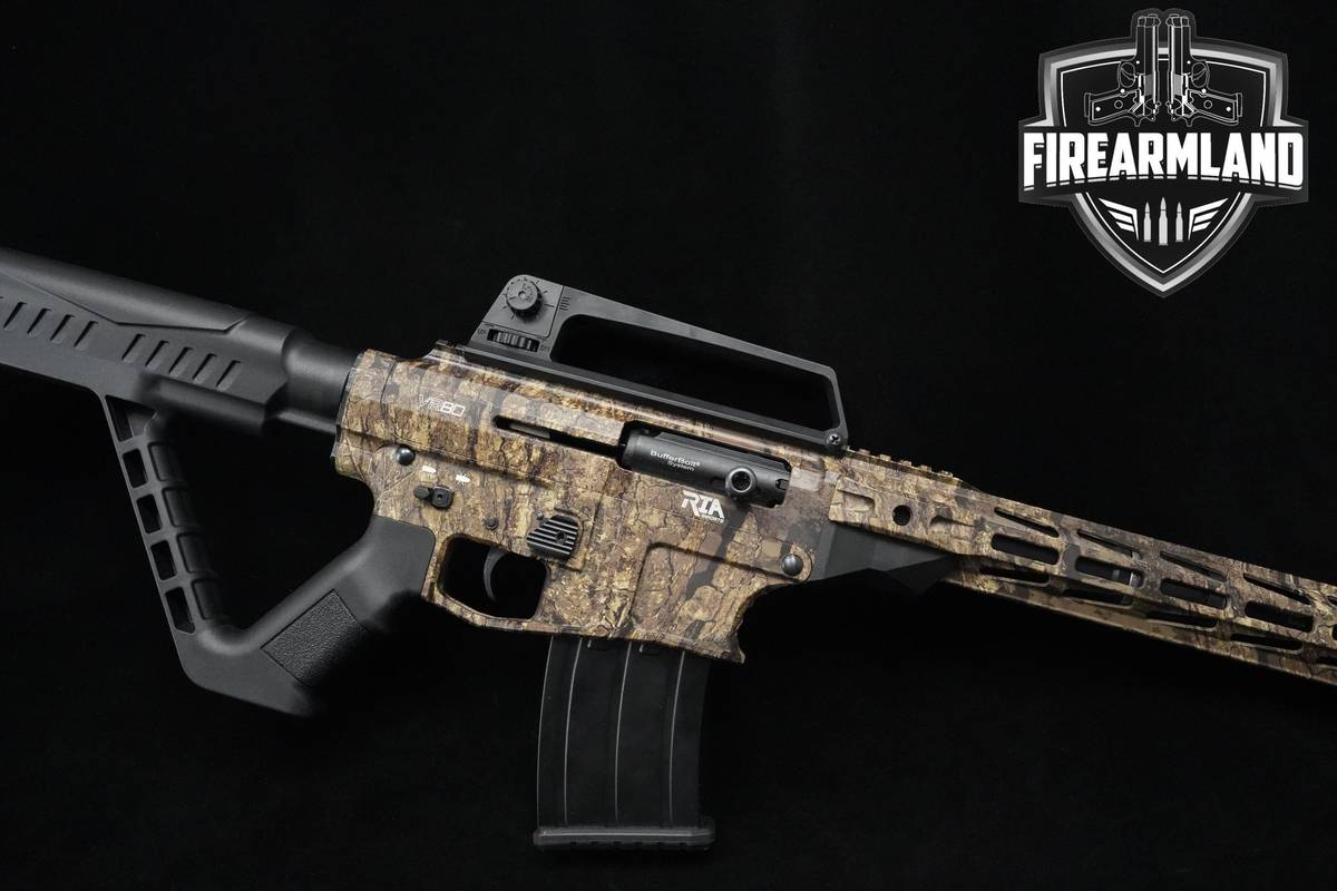 Rock Island Armory RIA VR80 12-Gauge 20" Camo RIA-VR80 +4 MAGS & ORIG CASE