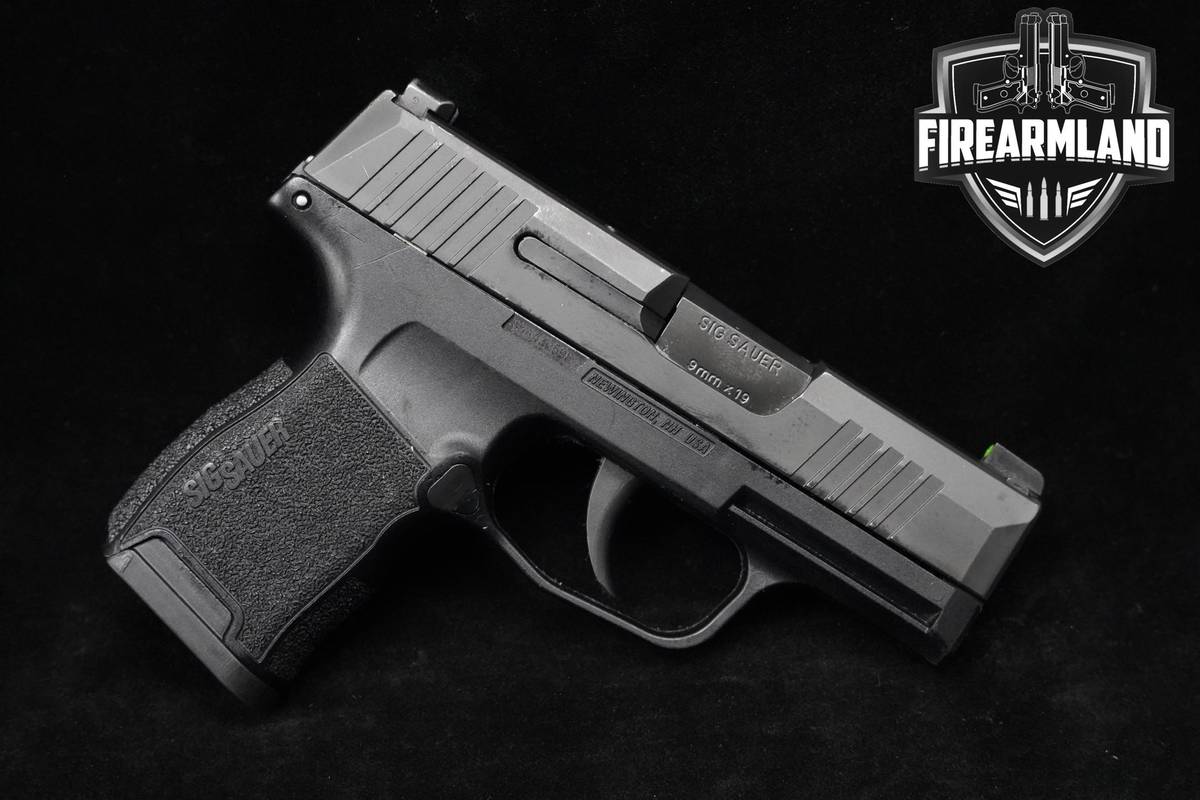 Sig Sauer P365 9mm 3" Nitron Sig-Sauer P-365 +2 MAGS & ORIG CASE