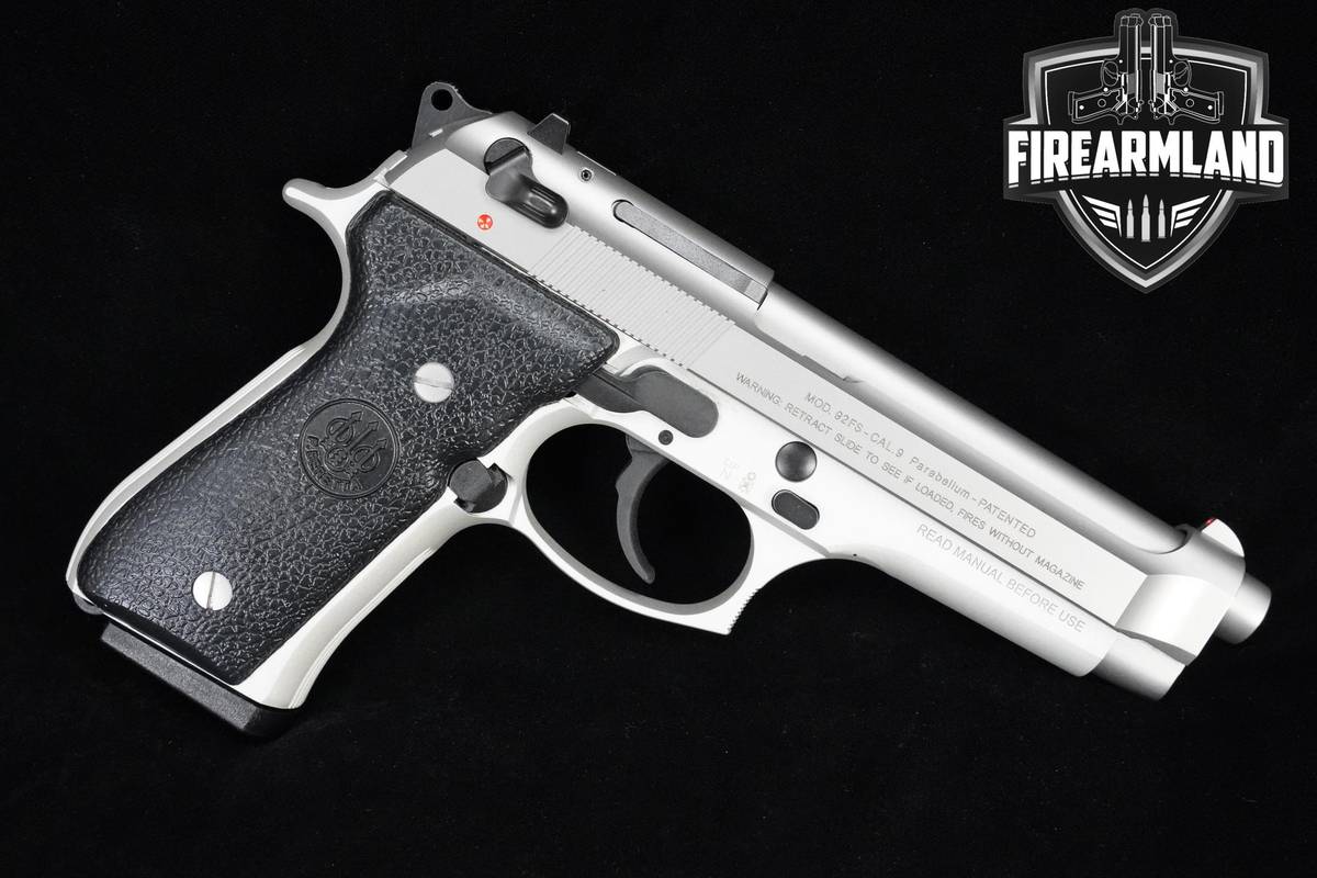 Beretta Model 92FS Inox 9mm Beretta 92FS-Inox 92-FS +2 MAGS & ORIG CASE