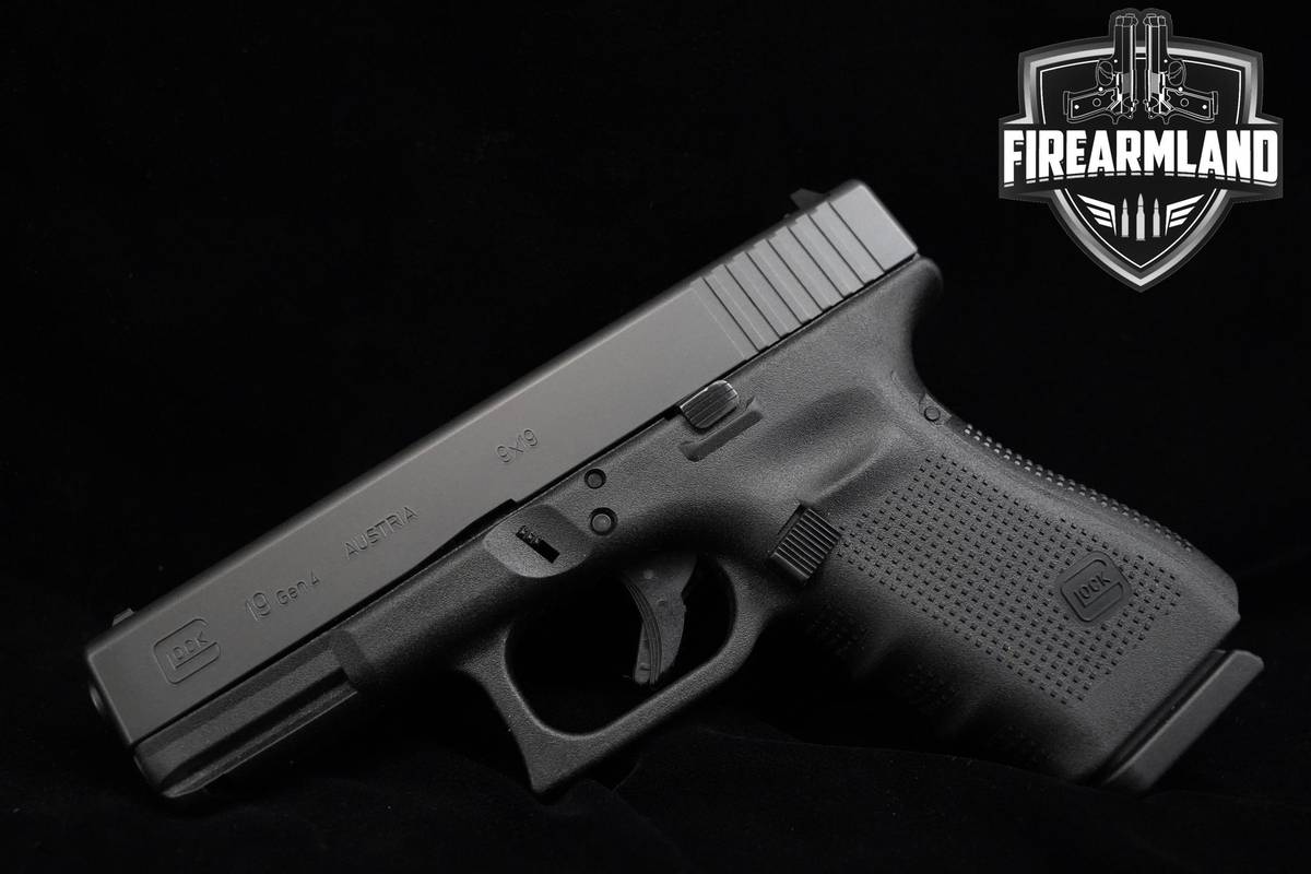 Glock 19 Gen4 9mm Glock-19 G19 Gen-4 +ORIG CASE