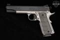 Tisas USA 1911 Duty Enhanced, Two-Tone, B45 .45 ACP Two-Tone Black & Stainless in Excellent Condition Image 3