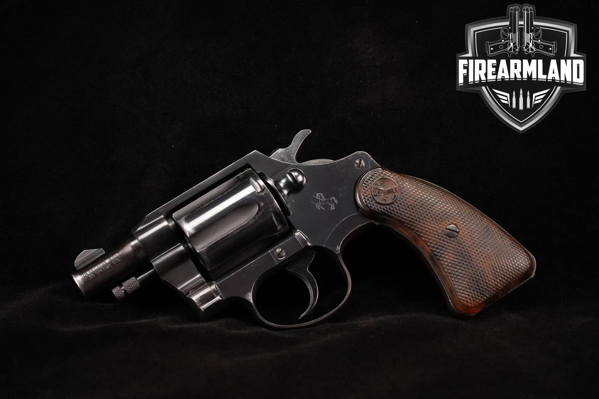 1952 Colt Detective Special 38 Special 2" Blued +ORIG BOX