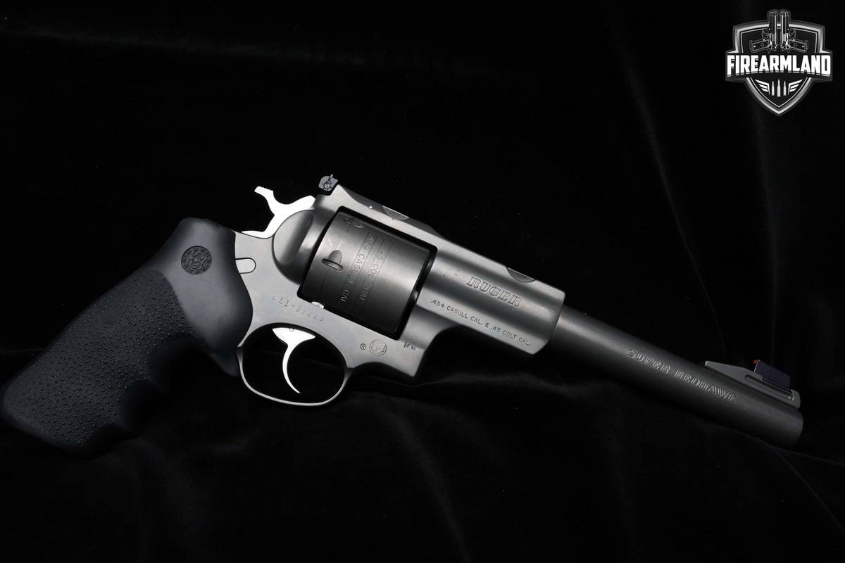 RARE 454 Casull Ruger 7.5" Stainless Super Redhawk 45 Colt Ruger Redhawk