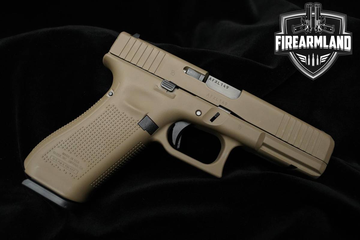 Glock 17 FDE Gen5 9mm 4.49" FDE 17 Glock G17 Gen 5 +2 MAGS & ORIG CASE
