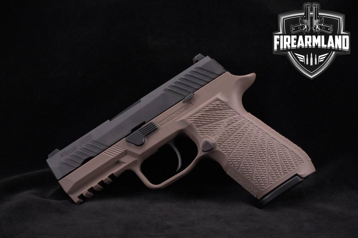 Sig Sauer P320 Compact 9mm 3.9" FDE Sig-P320 P-320 +WILSON FRAME