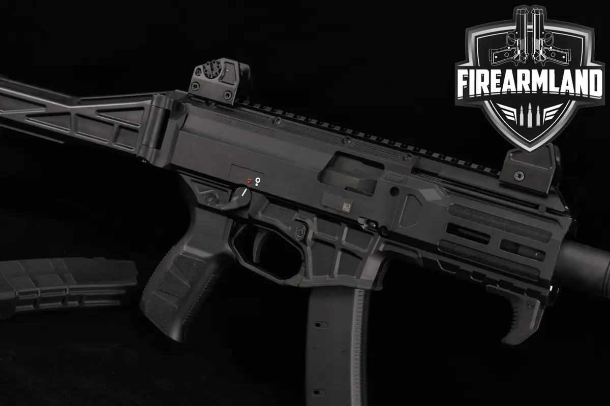 CZ Scorpion 3+ Micro 9mm 4.2" SIDE-FOLDER BRACE +2 MAGS
