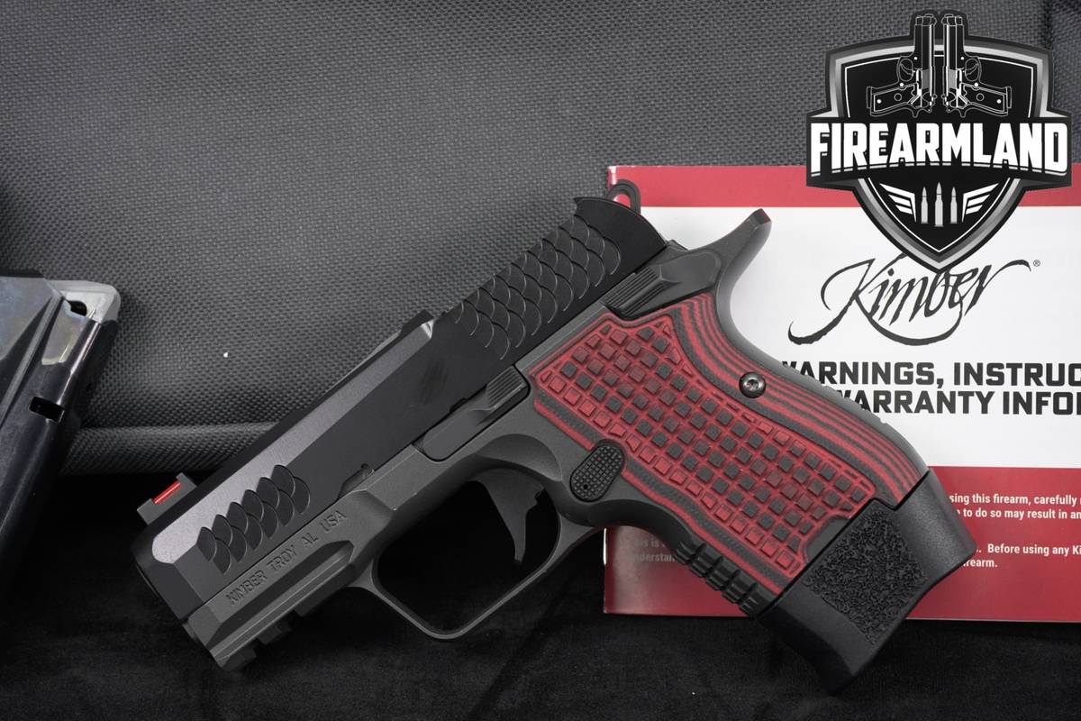 Kimber CDS9 9mm 3.16" Two-Tone 1911 G10 Grips +3 MAGS & ORIG BOX