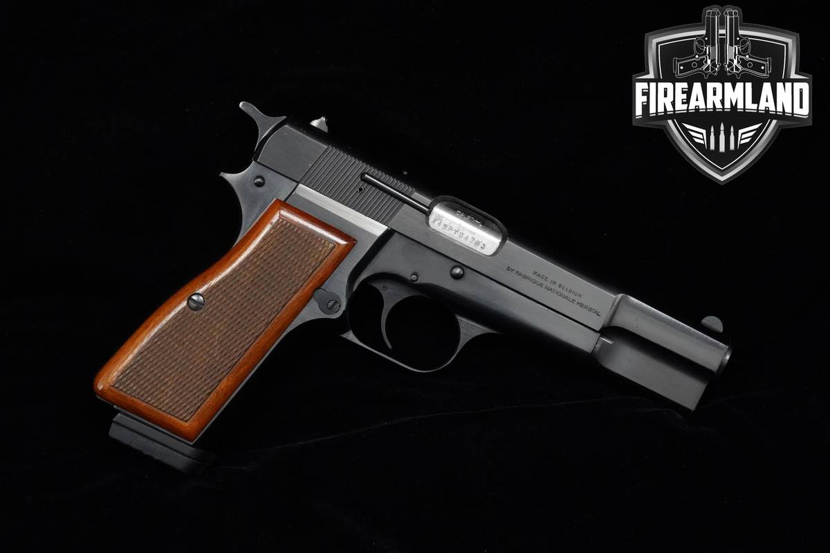 1982 Browning Hi Power Standard 9mm 4.7" Blued Browning-Hi Power High Power