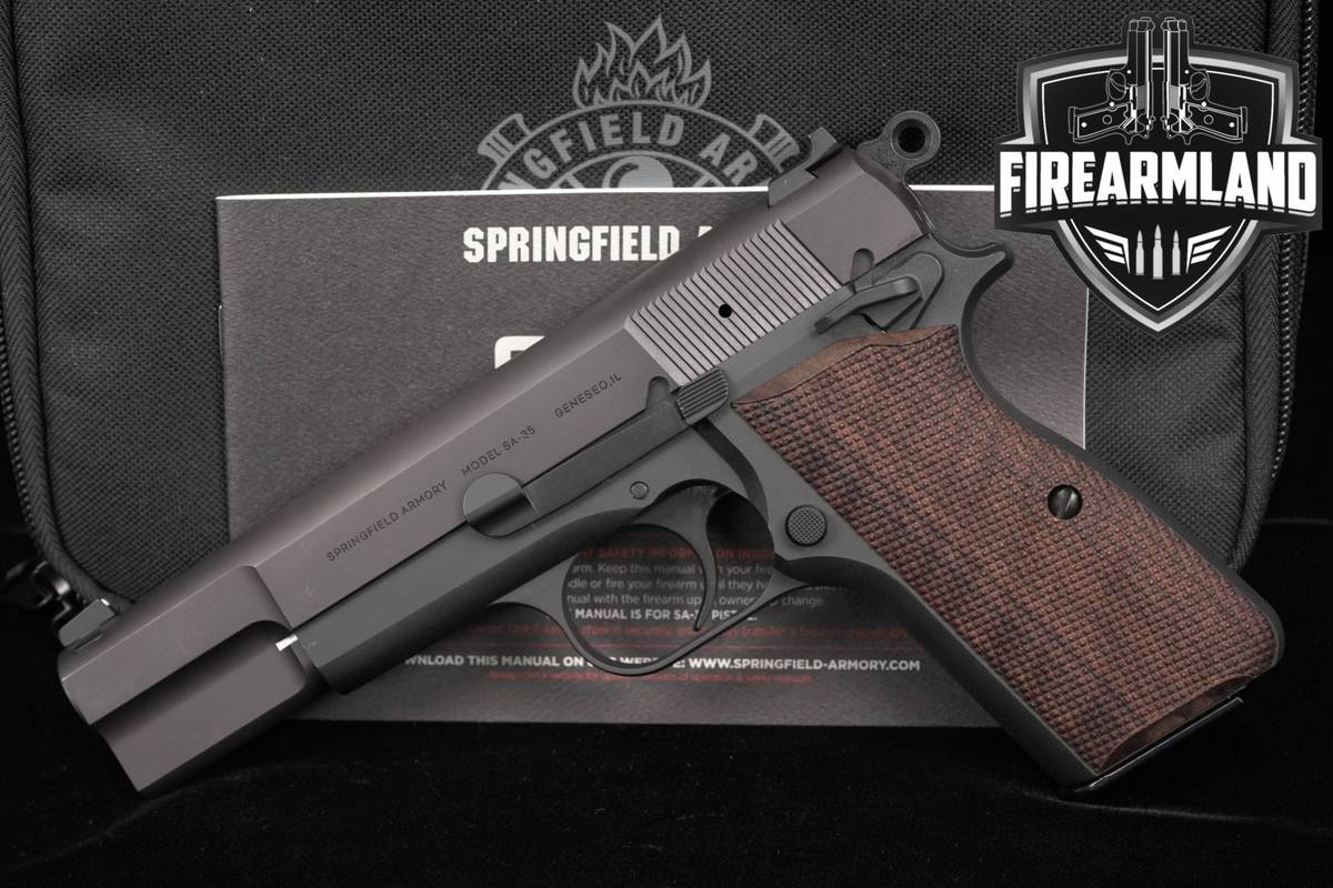 Springfield Armory SA-35 9mm 4.7" Blued SA35 HiPower BHP +ORIG BOX