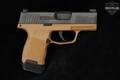 2021 Sig Sauer P365 9mm Luger Two-Tone Coyote Tan in Excellent Condition Image 3