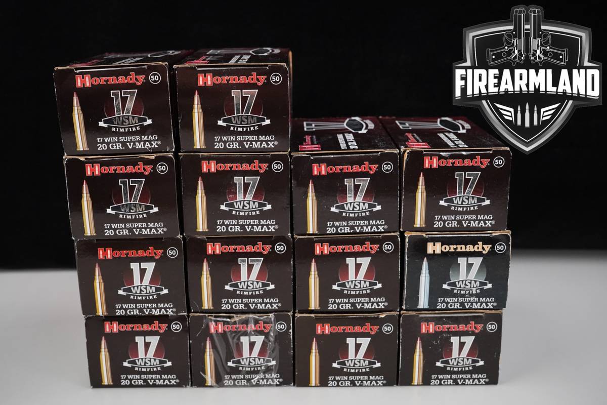 700 RDS! 17 WSM Winchester Super Mag Ammo