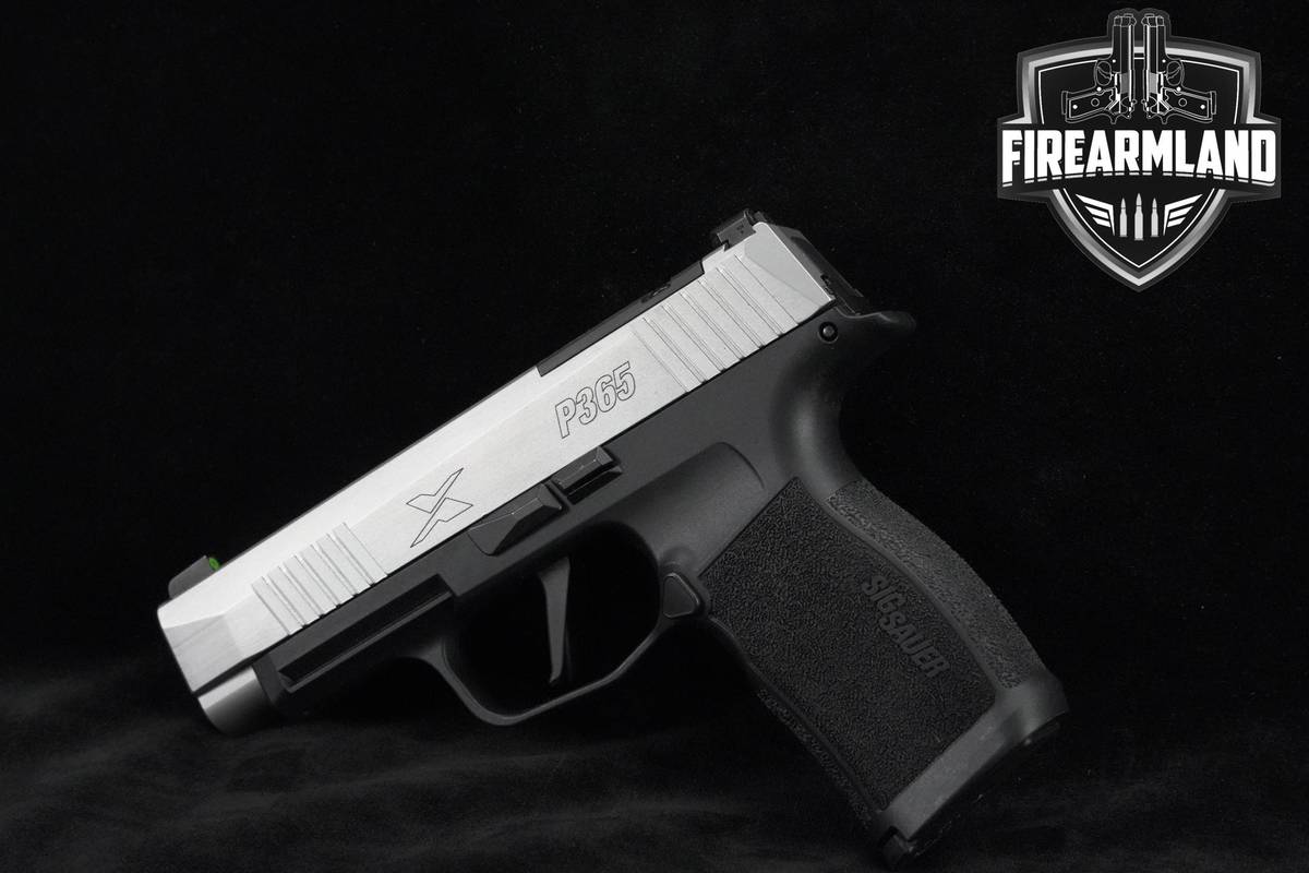 Sig Sauer P365 XL 9mm 3.7" Two-Tone Sig-Sauer P365 P-365 P365XL +ORIG CASE