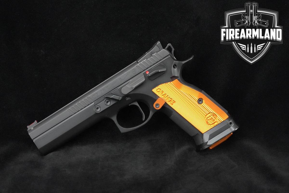 CZ 75 TS Orange Tactical Sport 9mm CZ-75 Tactical-Sports +3MAGS & ORIG CASE
