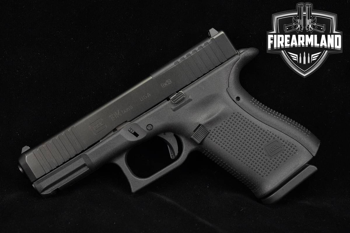 FBI SPEC! Glock 19M Gen5 MOS 9mm 4.02" G19 Gen-5 +2 MAGS & ORIG CASE