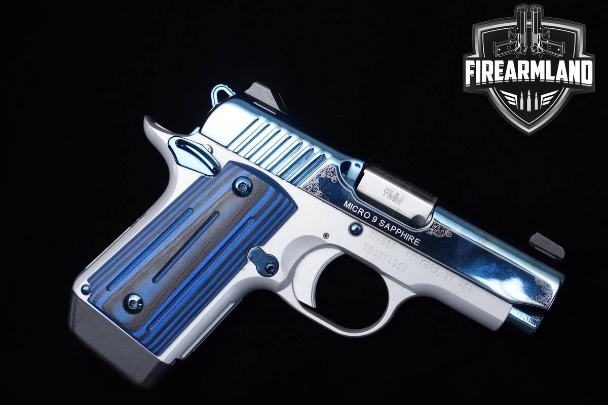 Kimber Micro 9 Special Edition Sapphire 9mm 3.15" Two-Tone Kimber +ORIG BOX