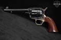 2014 A. Uberti 1873 Cattleman Brass .45 Colt Color Case Hardened & Blued in Very Good Condition Image 3