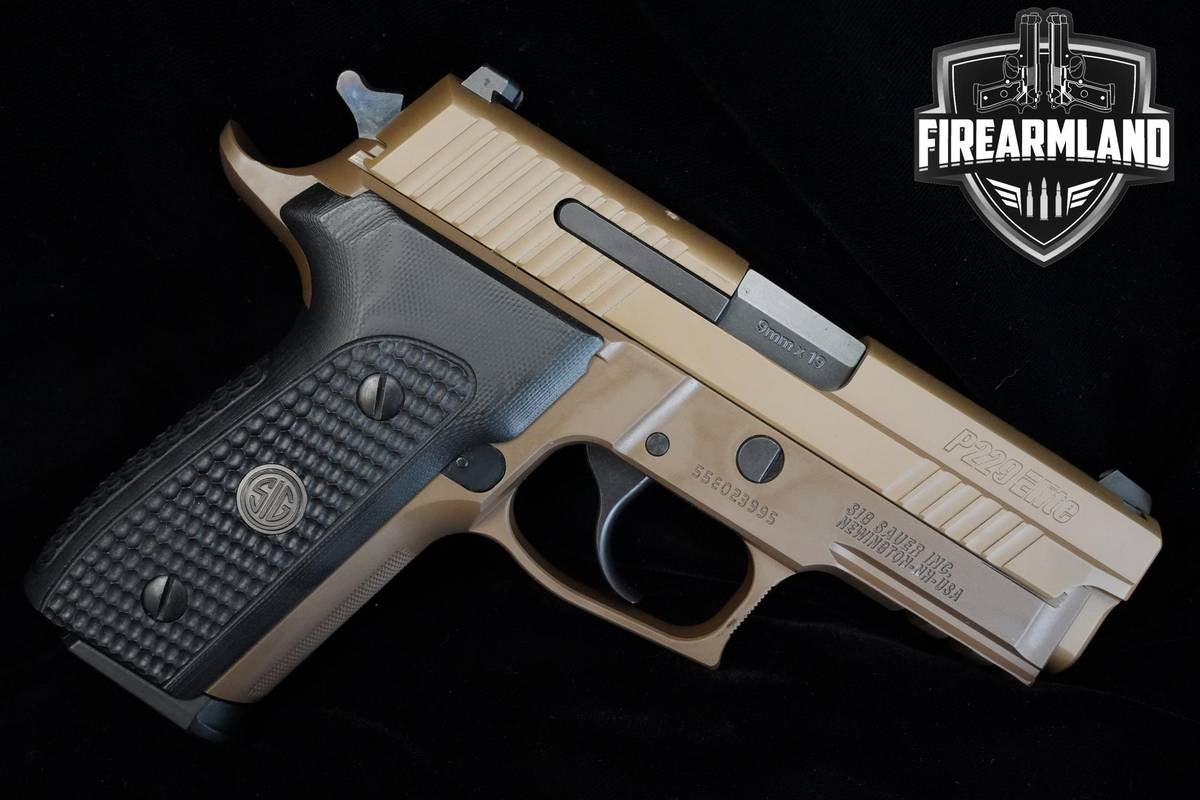 Sig Sauer P229 Elite Emperor Scorpion 9mm 3.9" FDE Sig-Sauer P-229-R DA/SA