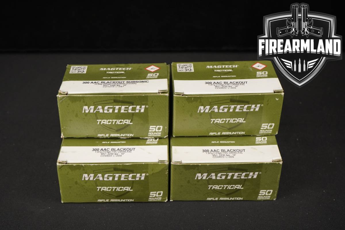 300 RDS! Blackout Ammo BLK-AAC Ammunition
