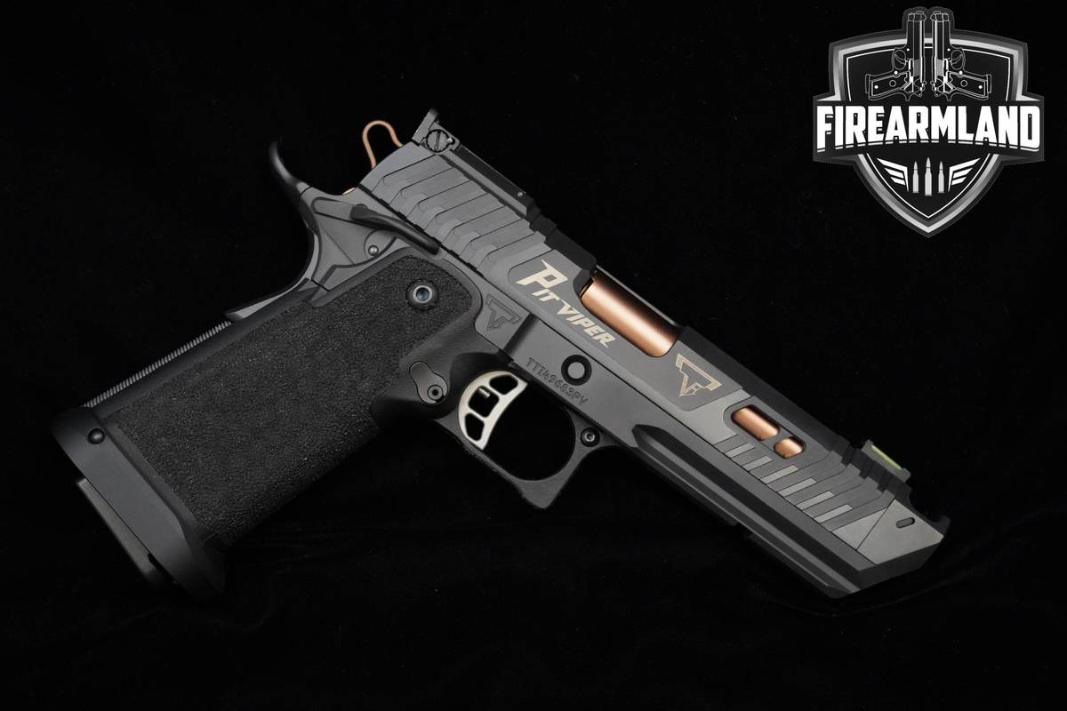 LIKE-NEW JOHN WICK Taran Tactical (TTI) JW4 PIT VIPER 9mm 1911 4.5" +3 MAGS