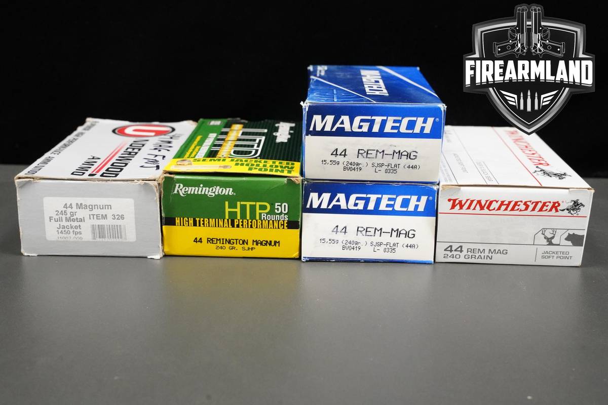 44 Rem Mag Ammo 44-Rem Mag Ammunition 250 ROUNDS