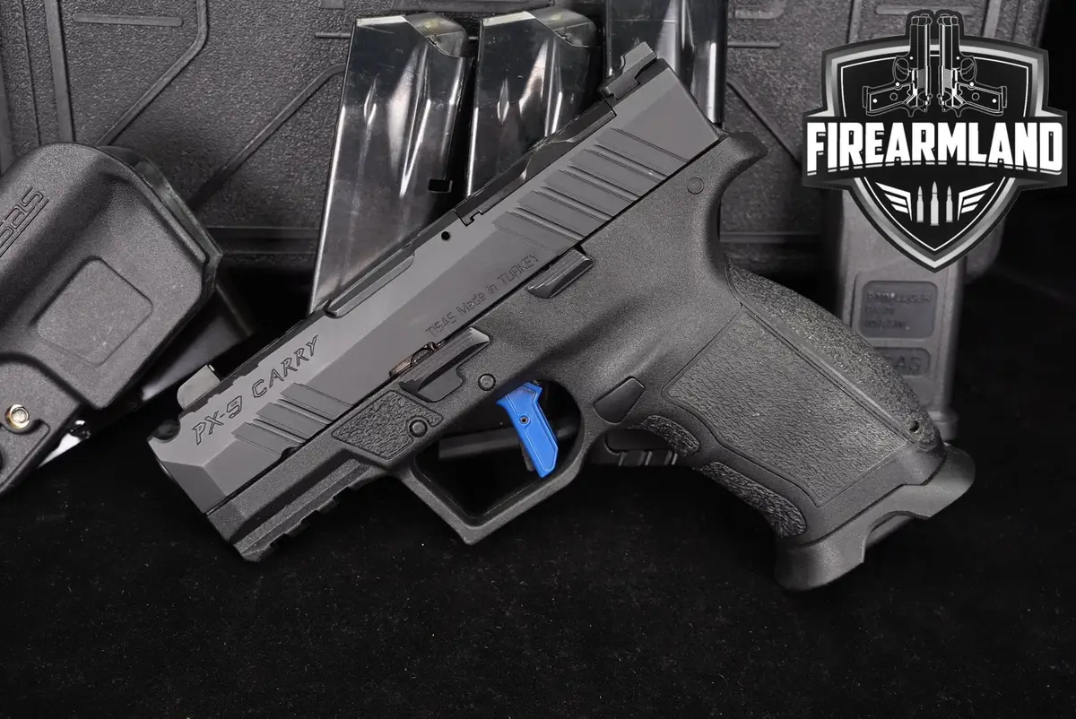 Tisas PX-9 Carry COMP 9mm Optics-Ready 3.5" PX9 +4 MAGS, ORIG CASE, HOLSTER