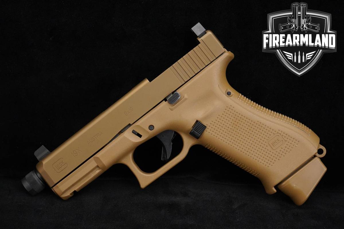 Glock 19X MOS Threaded Barrel Gen5 9mm G19X G19 19 Gen-5 +ORIG CASE