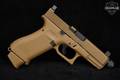 Glock G19X MOS; Threaded Barrel; Davidson's Exclusive 9mm Luger Coyote in Excellent Condition Image 4