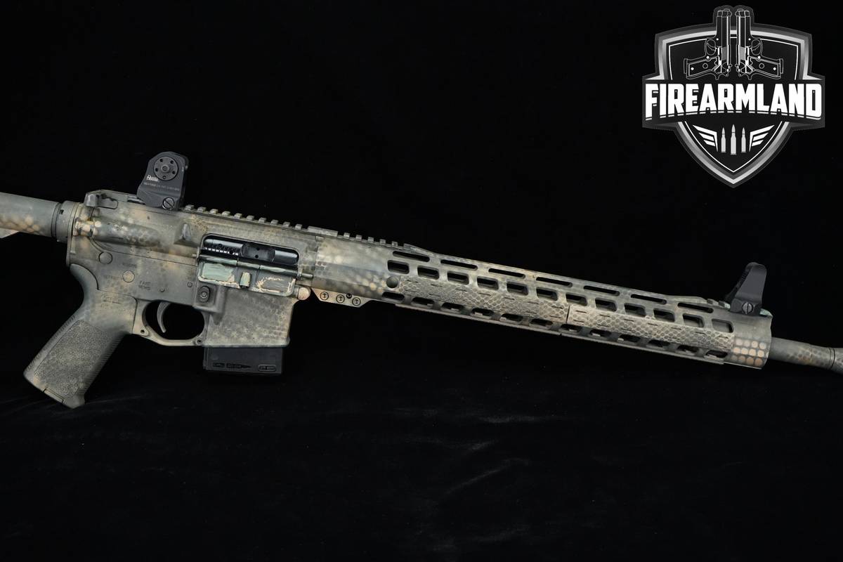LIMITED TRUMP Palmetto State Armory PSA MAGA-15 5.56 NATO AR15 18" Camo AR