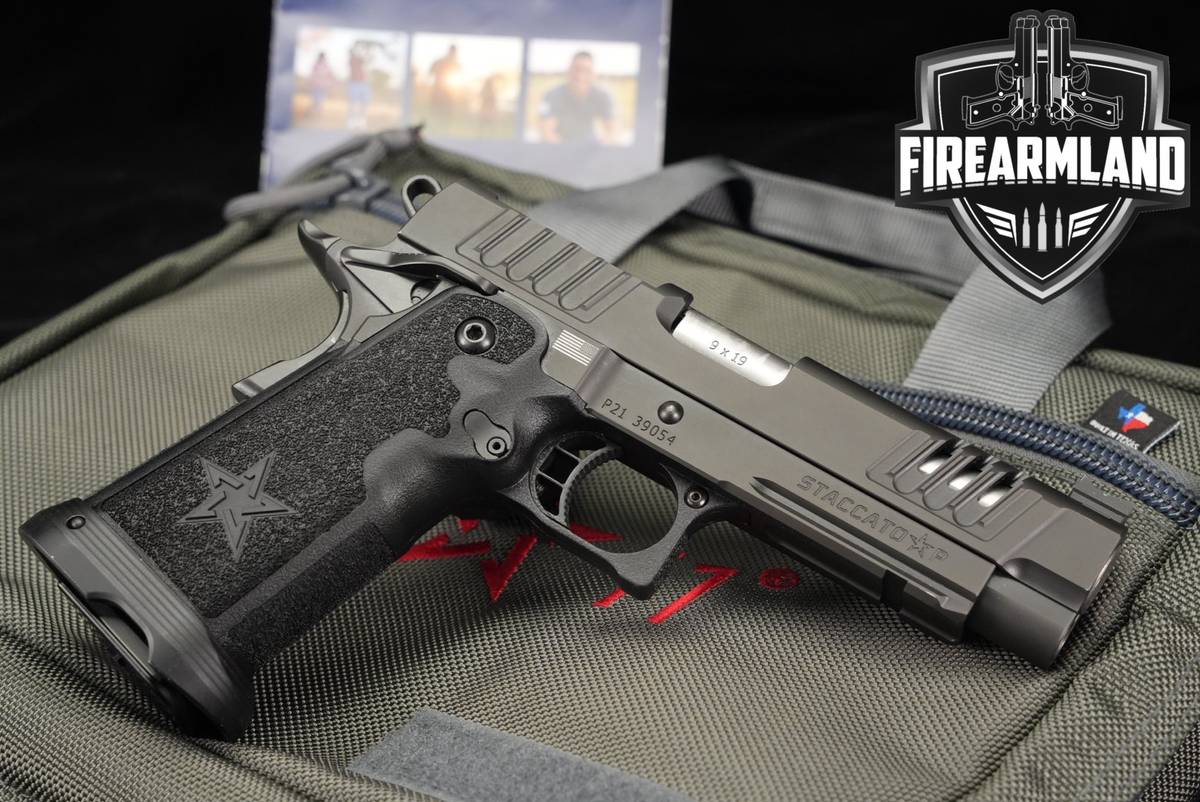 Staccato P 9mm Optics-Ready 4.4" STI 1911 2011 +ORIG CASE