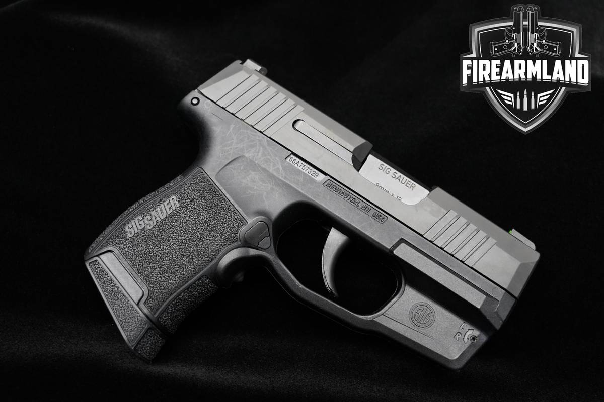 Sig Sauer P365 9mm 3.1" Nitron Pistol +2 MAGS & LIMA365 Grip Laser