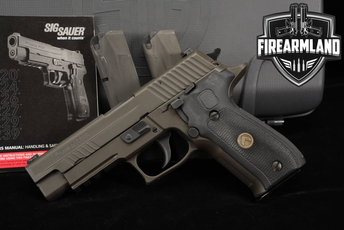 Sig Sauer P226 Legion 9mm 4.4" SRT P 226 +3 MAGS & ORIG CASE