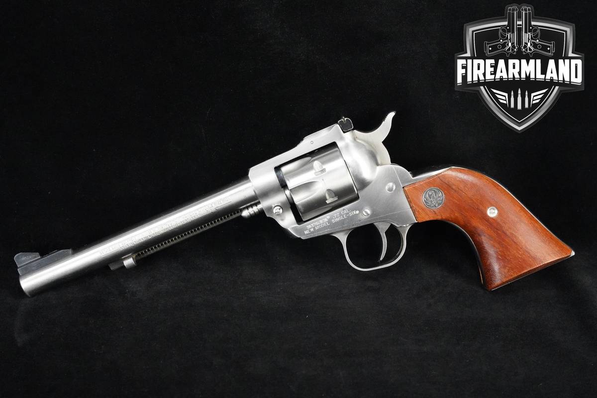 1996 Ruger Single-Six Stainless Convertible 22 Magnum-LR Ruger-Single-6