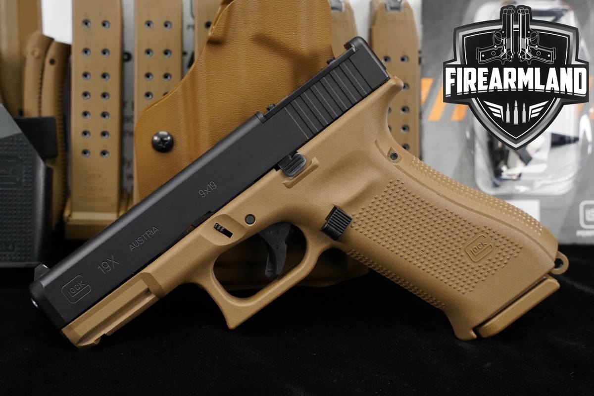 Glock 19X Gen5 Crossover G19X Gen 5 9mm Jaegerworks Optics-Cut +7 MAGS